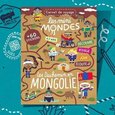 Mongolie - Cahier d'activités pour enfant 4-7 ans - Les Mini Mondes