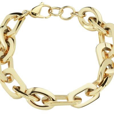Traveller Bracelet Stainless Steel gold plated - 180915