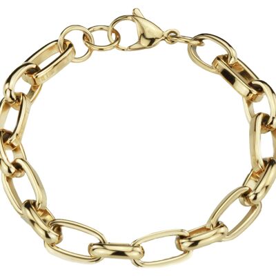 Traveller Bracelet Stainless Steel gold plated - 180976