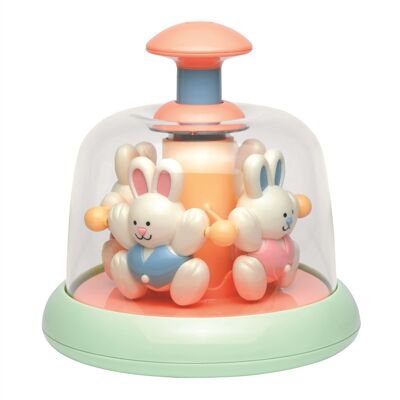 Tolo Baby Carousel Bunnies - Pastel Color