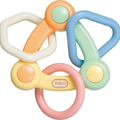 Tolo Baby Rattle Triangle - Pastel Color