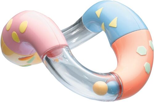 Tolo Baby Rattle Twisted - Pastel Color