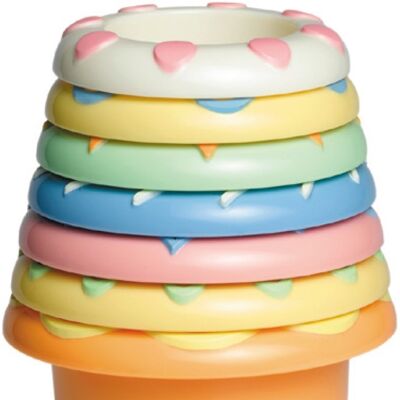 Tolo Baby Stacking Cups Pastel Color - 7 Pieces
