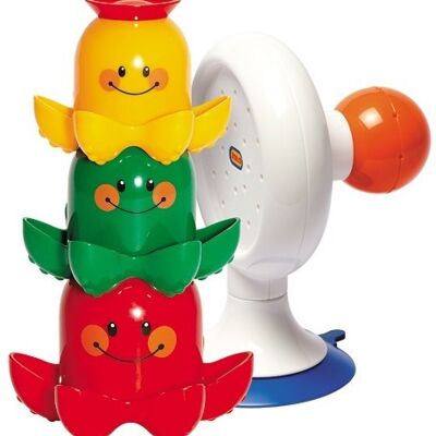 Tolo Classic Bath Toy Stacking Cups Octopus - 3 Pieces