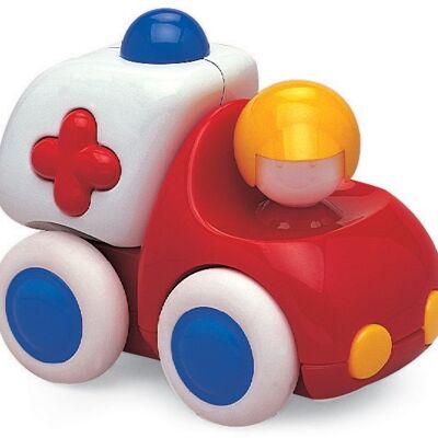 Vehículo de juguete clásico Tolo - Ambulancia