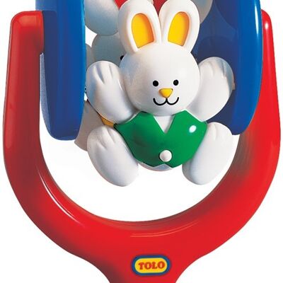 Tolo Classic Table Toy with Suction Cup - Spinning Bunnies