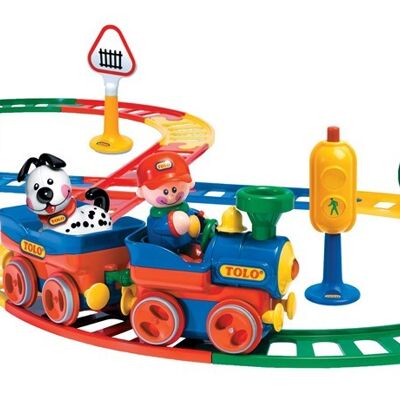 Tolo First Friends Electronic Train Set Deluxe - 25 piezas