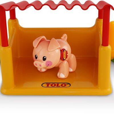 Tolo First Friends Toy Stable with Piglet