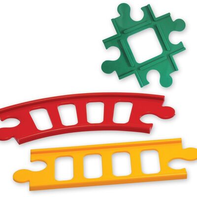 Tolo First Friends Train Tracks - 7 pieces