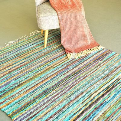 Cotton carpet recycled 60x90cm