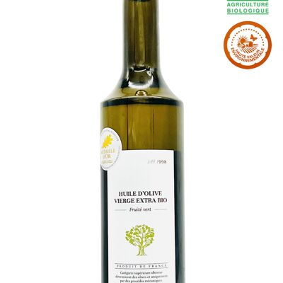 Olio d'oliva biologico - Verde fruttato - Cuvée OR 2021