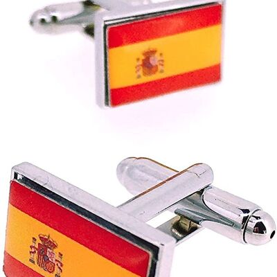 Gemelos para Camisa Bandera Nacional del Reino de España