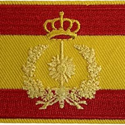 Parche Bandera de España del cuerpo Militar de Intervención