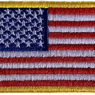Parche Bandera de Estados Unidos 8x5 cm