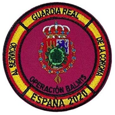 Parche bordado Operación Balmis 2020: Guardia Real