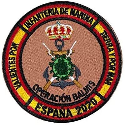 Parche bordado Operación Balmis 2020: Infantería Marina