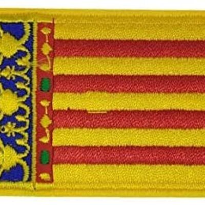 Parche Termoadhesivo Bandera Comunidad Valenciana 7,5x5cm