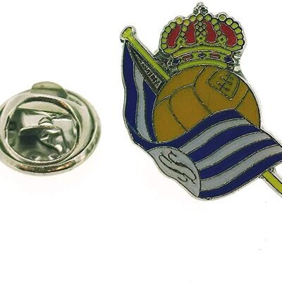 Pin de Solapa Real Sociedad FC 18mm Esmaltado a color