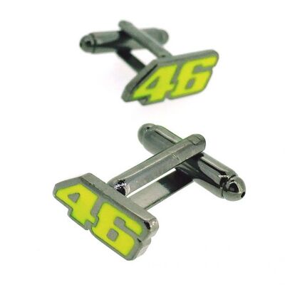 VR 46 Cufflinks Gemelos para Camisa 46 Rossi