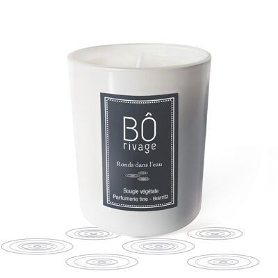 "Rounds in the water" Vegetable scented candle 160g