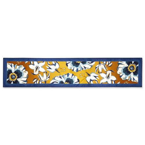 Organic Cotton Table Runner - Deadly Bloom 'Hypnos'