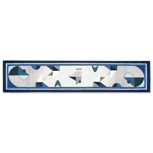 Organic Cotton Table Runner - Space Odyssey 'Neptune'