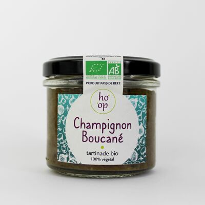 Champignon Boucané - BIO - VEGE - TARTINADE APERITIVE