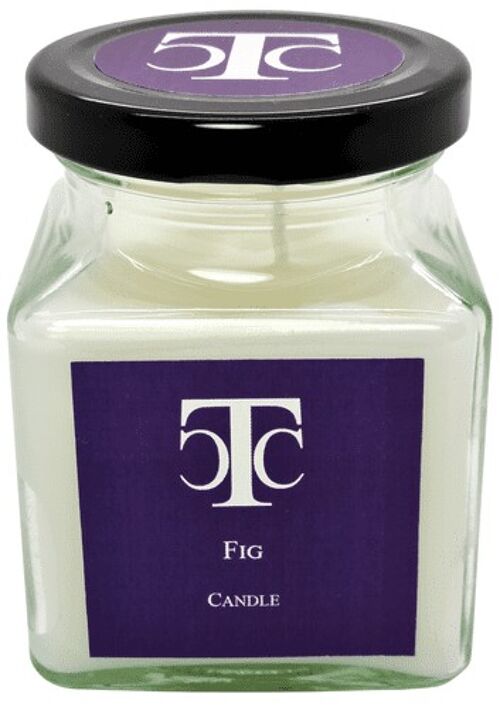 Fig Scented Candle Jar 40 hour