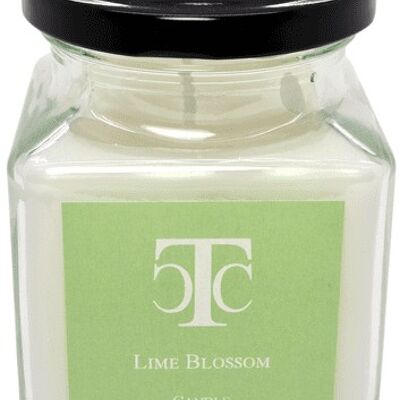 Lime Blossom Duftkerze Glas 40 Std