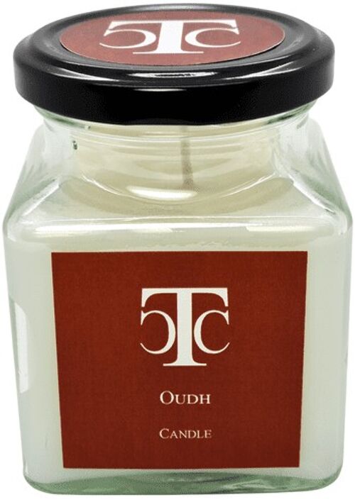 Oudh Scented Candle Jar 40 hour