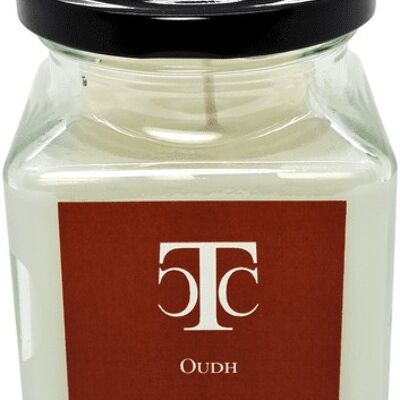 Oudh Scented Candle Jar 40 hour