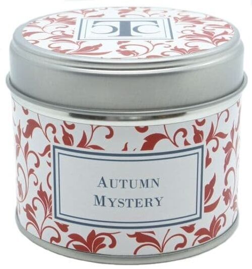 Autumn Mystery Scented Candle Tin 35 hour