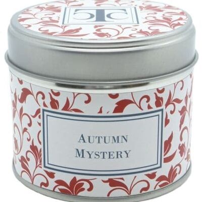 Autumn Mystery Scented Candle Tin 35 hour