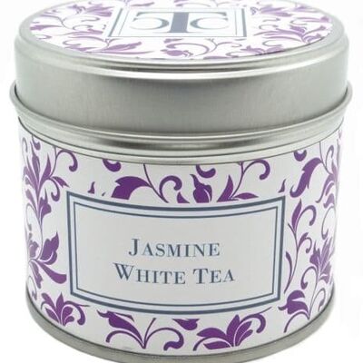 Jasmine White Tea Duftkerze Dose 35 Std