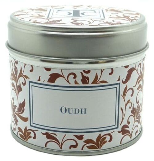 Oudh Scented Candle Tin 35 hour
