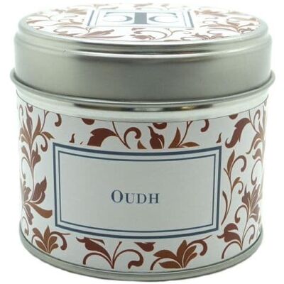 Oudh Scented Candle Tin 35 hour