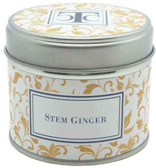Stem Ginger Scented Candle Tin 35 hour
