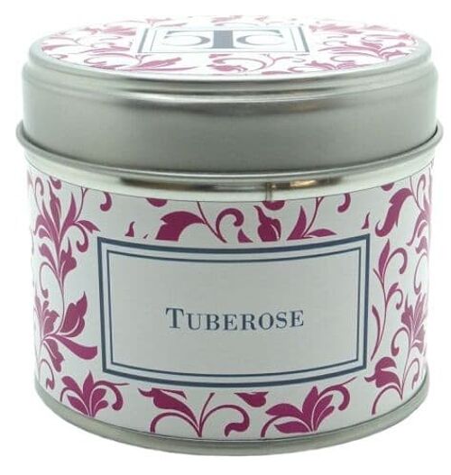 Tuberose Scented Candle Tin 35 hour