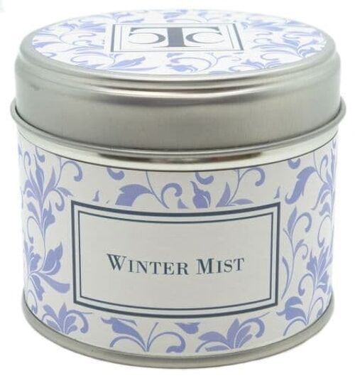 Winter Mist Scented Candle Tin 35 hour