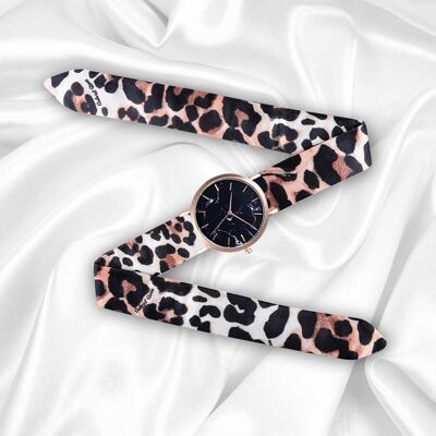 MONTRE LEOPARD CLASSIQUE GOLD