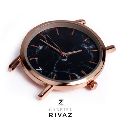 ESFERA DE RELOJ DE ORO ROSA