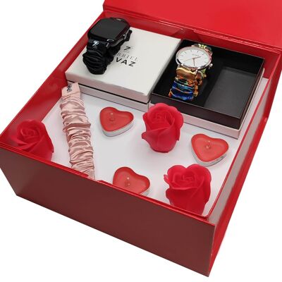 GIFT BOX - TENDRESSE (Connected watch & Quartz)