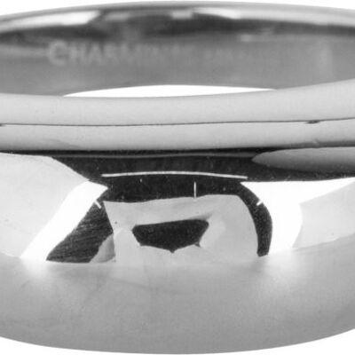 R993 Chunky Smooth Steel Ring