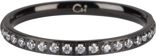 R641 Moiety Crystals Black Steel