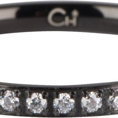 R641 Moiety Crystals Black Steel