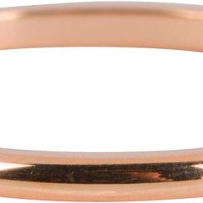 R636 Round Finished Basic Rose Gold Steel