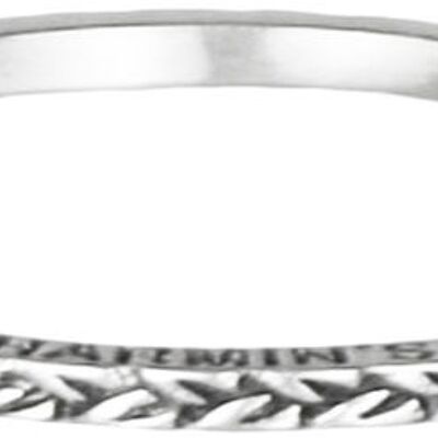 R224 Silver 'Braided'