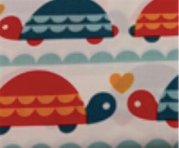 Anche Riley Blake MARINA, Tartaruga 0,5 m