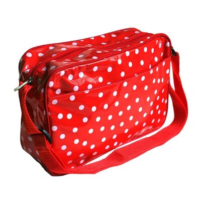 Handtasche Lunares rot | Schultertasche