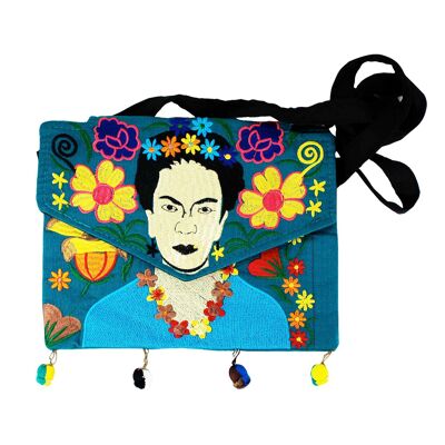 Handtasche Frida aqua